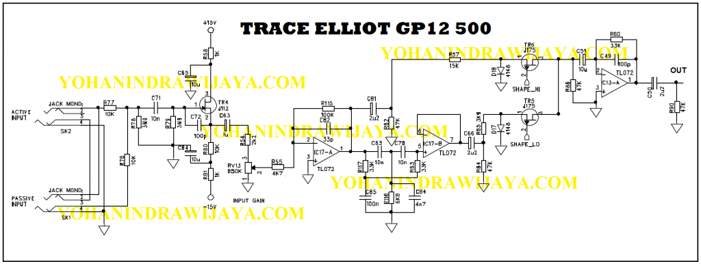 MIC PRE AMP ELLIOT GP12 500