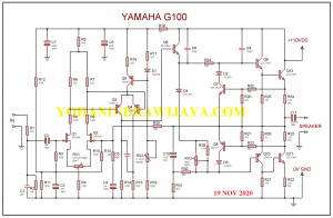SKEMA POWER YAMAHA G100 212II — Yohan from Indonesia