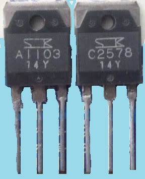 transistor final untuk KENWOOD KA100