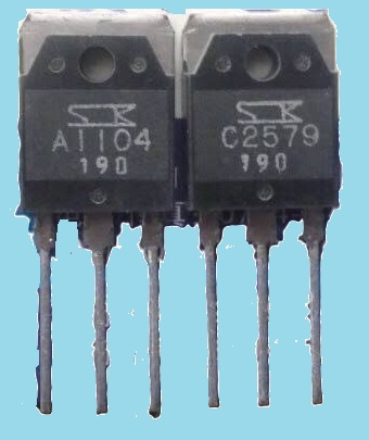 SANSUI A9000 transistor 2Sc2579 2SA1104